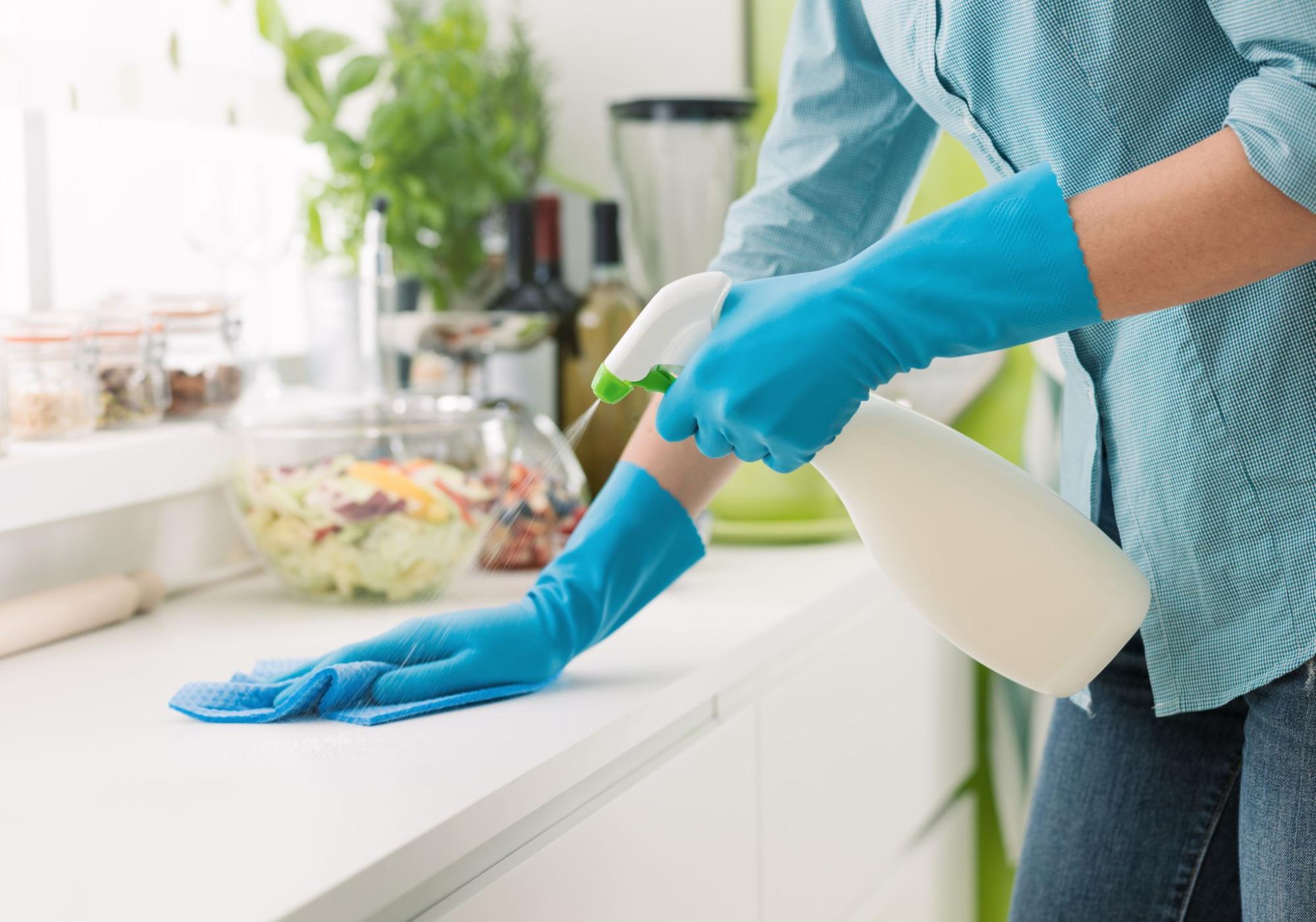 Tully’s Cleaning Company residential house cleaning service including disinfecting surfaces